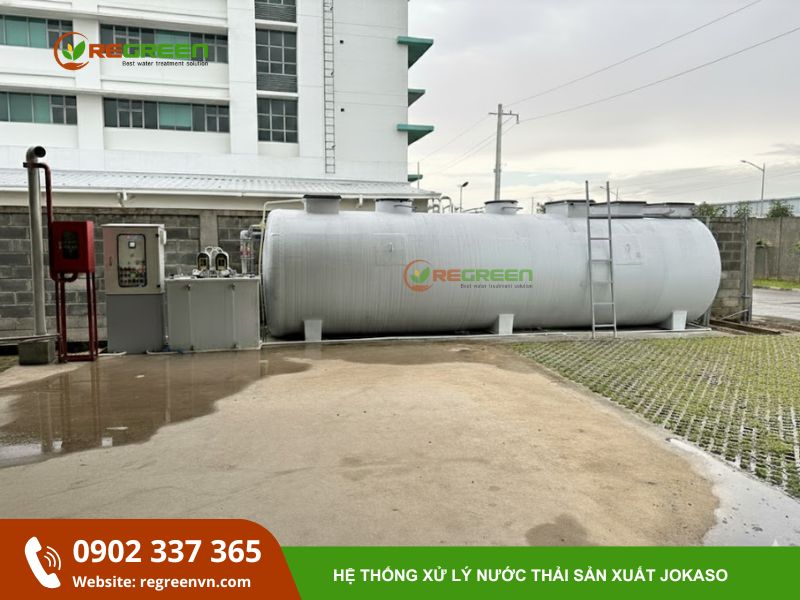 xử lý nước thải tại xưởng sản xuất