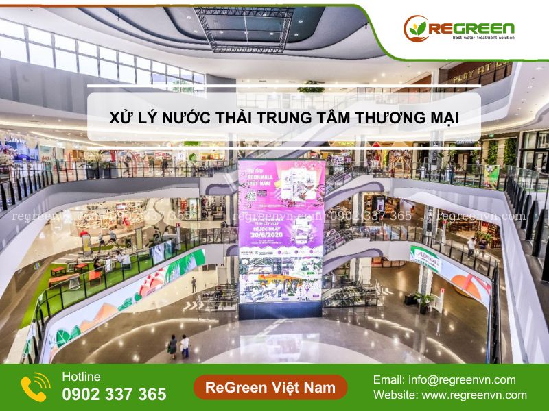 Xử lý nước thải trung tâm thương mại