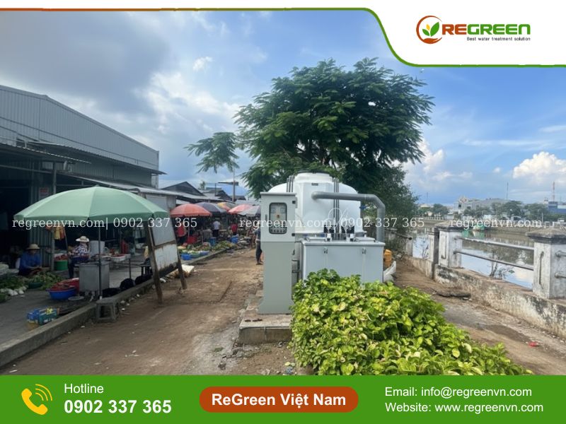 Xử lý nước thải Vũng Tàu tại Regreen