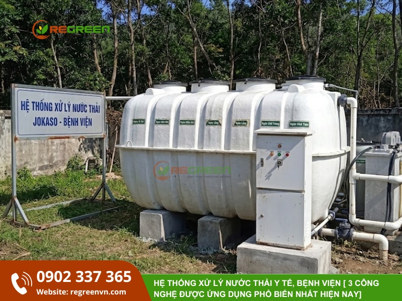 Hệ thống xử lý nước thải y tế jokaso