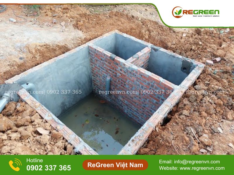 Cách lắp đặt bể phốt