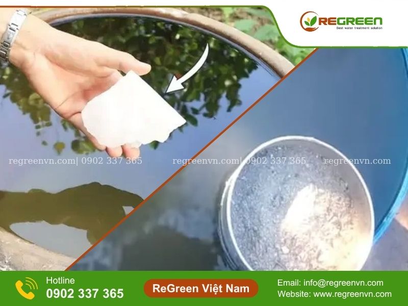 cách làm cho nước giếng trong