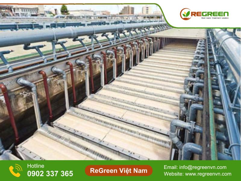 Công nghệ MBR xử lý nước thải sinh hoạt