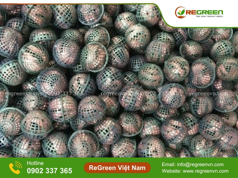 Đệm vi sinh dạng cầu xốp