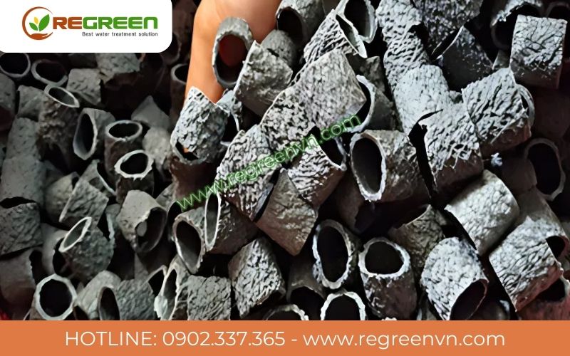 Giá thể MBBR RG-MBBR18 chính hãng - đệm vi sinh
