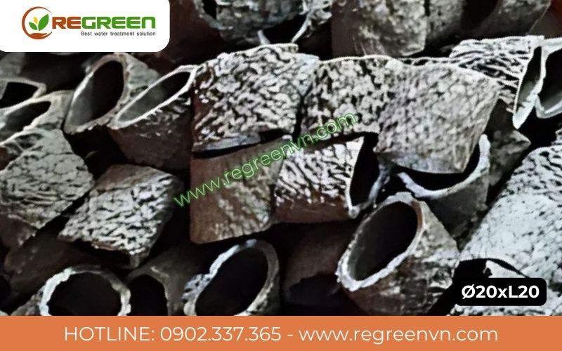 Giá thể vi sinh MBBR RG-MBBR20 xử lý nước thải chính hãng