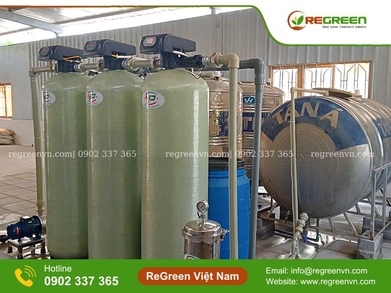 Hệ Thống Xử Lý Nước Giếng Khoan Công Nghiệp