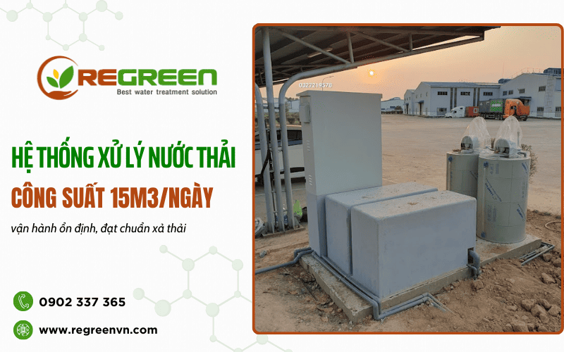 Hệ thống xử lý nước thải Jokaso 15m3