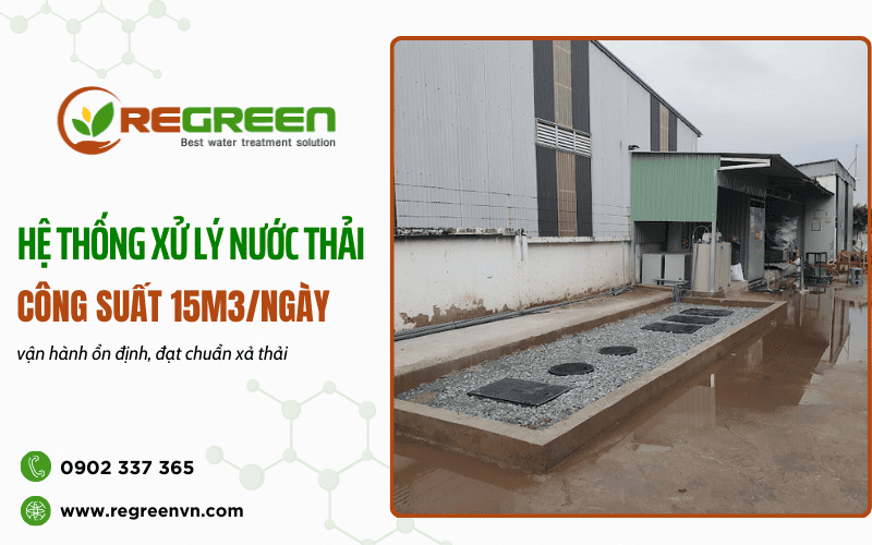 Hệ thống xử lý nước thải Jokaso 15m3