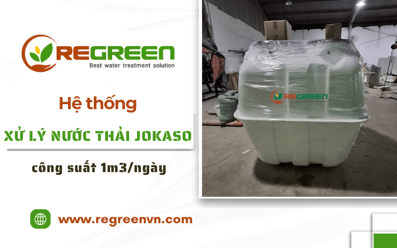 Hệ thống xử lý nước thải Jokaso công suất 1m3ngày