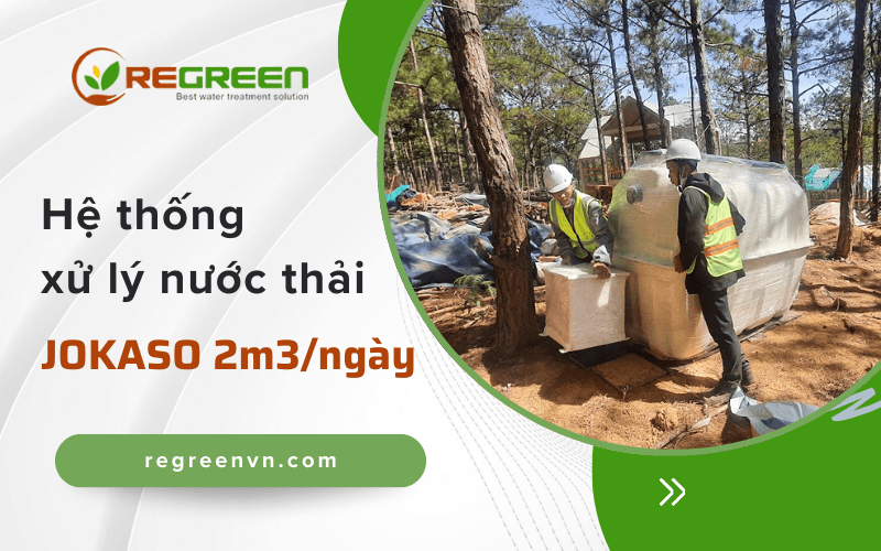 hệ thống xử lý nước thải Jokaso công suất 2m3/ngày