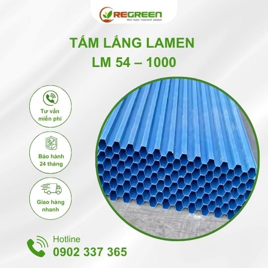 Tấm lắng vách ngăn 54x54
