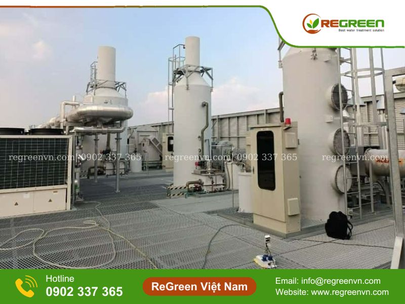 Vật liệu đệm trong tháp hấp thụ