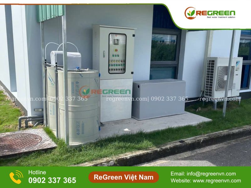trạm xử lý nước thải mực in
