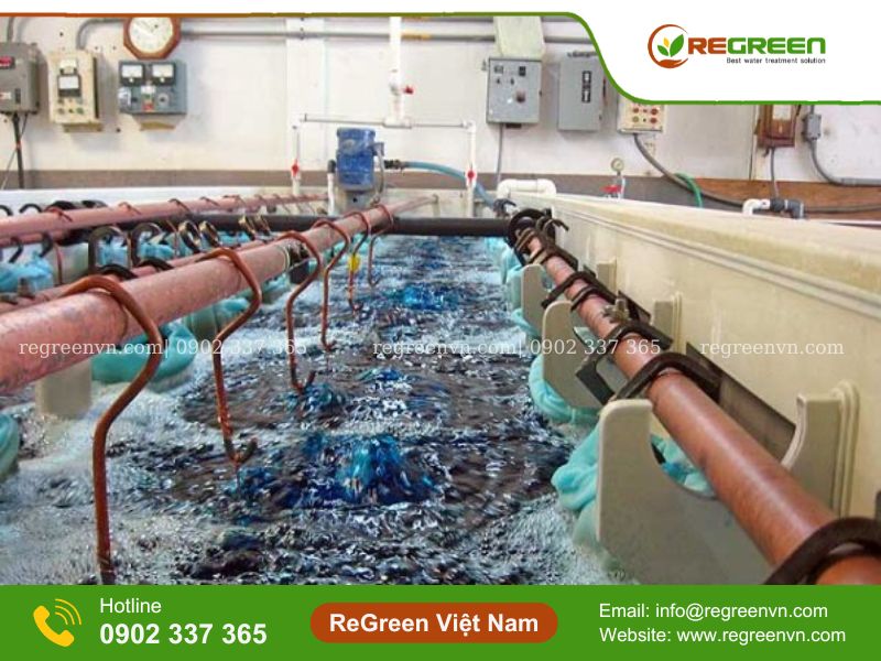 xử lý nước thải mạ kẽm