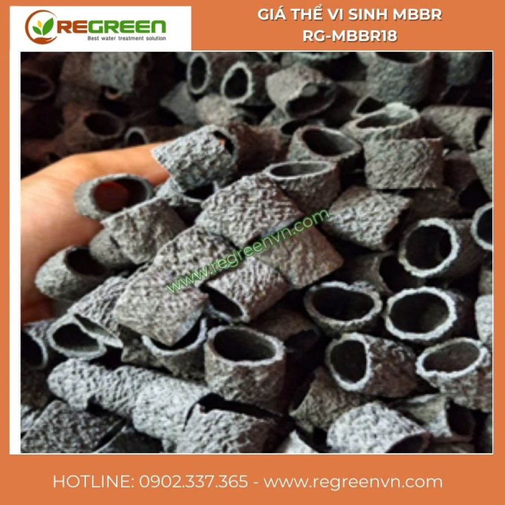 Giá thể vi sinh MBBR RG-MBBR18 giá tốt
