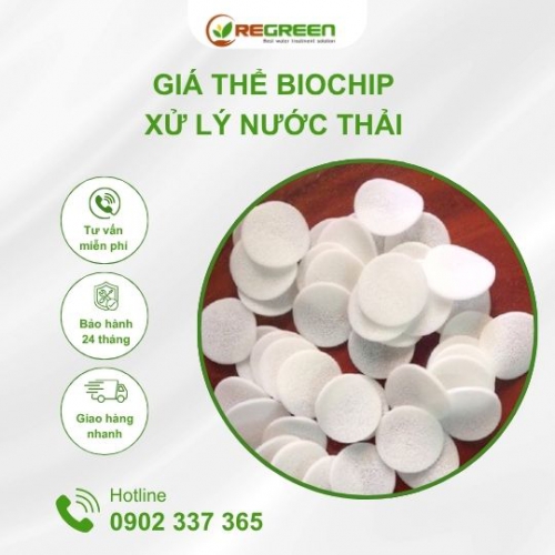 Giá thể Biochip xử lý nước thải chính hãng