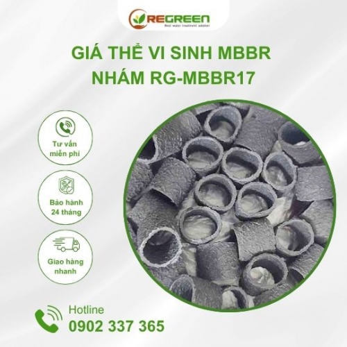Giá thể vi sinh MBBR nhám Model RG-MBBR17