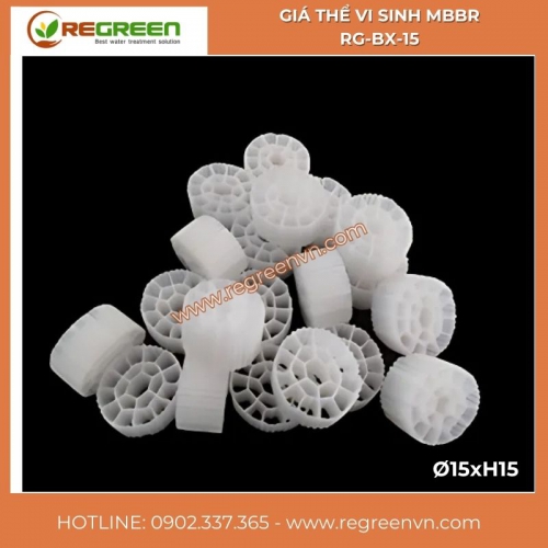 Giá thể vi sinh bánh xe MBBR D15xH15 cao cấp