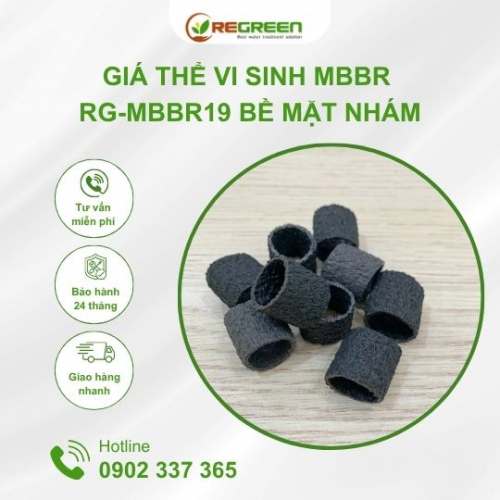 Giá thể vi sinh MBBR RG-MBBR19 bề mặt nhám