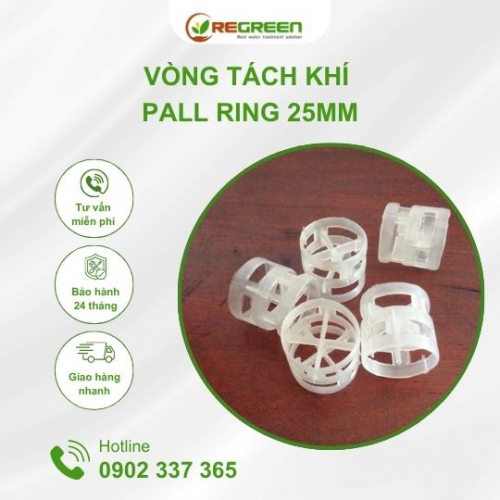 Vòng tách khí Pall Ring 25mm